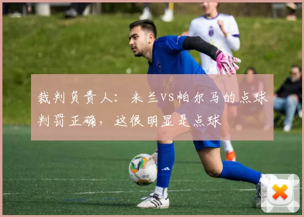 裁判负责人：米兰vs帕尔马的点球判罚正确，这很明显是点球
